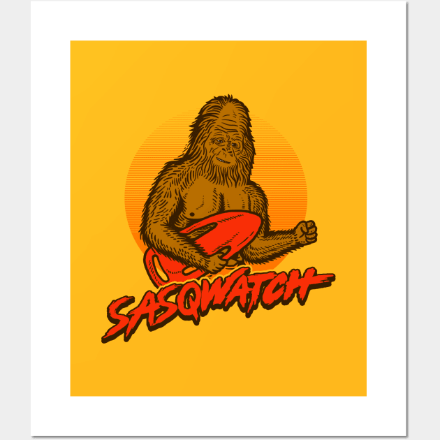 Sasq Watch Wall Art by dumbshirts